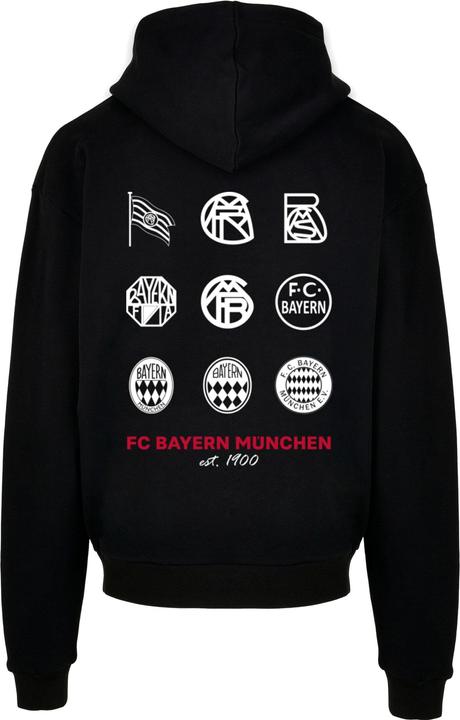 Immagine prodotto FC Bayern München Felpa con cappuccio ultra pesante Logo History - 117477 (S)