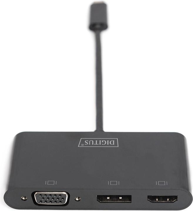 Produktbild Digitus USB Typ-C zu (HDMI, DP, VGA, 8.80 cm)