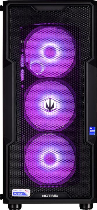 Immagine prodotto Action Actina 5901443337461 PC Midi Tower AMD Ryzen™ 7 7700 32 GB DDR5-SDRAM 1 TB SSD AMD Radeon RX 7900 XT (AMD A10-7700K, 32 GB, 1000 GB, Radeon RX 7900 XTX)