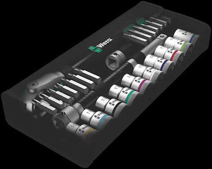 Produktbild Wera 8100 SC 6 Zyklop Speed-Knarrensatz (19 mm, 12 mm, 14 mm, 16 mm, 10  mm, 18 mm, 17 mm, 11 mm, 15 mm, 13 mm)