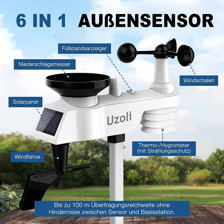 Actual product image Uzoli Weather Station FT0367
