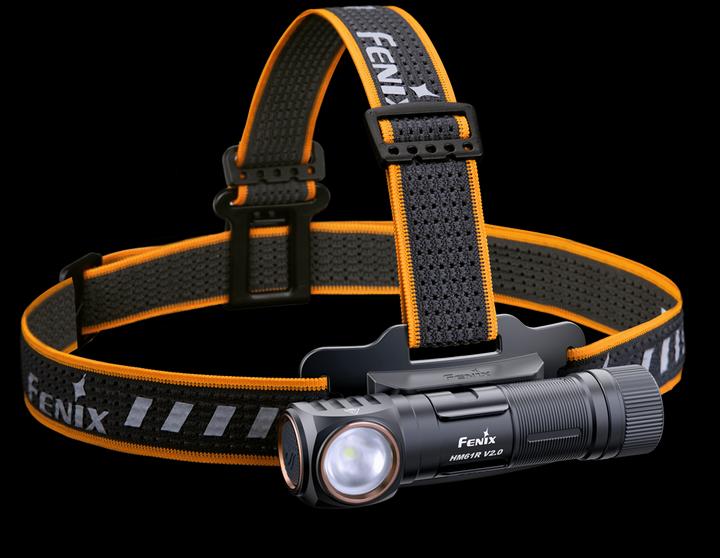 Actual product image Fenix Headlamp HM61R V2.0 Black (1600 lm)