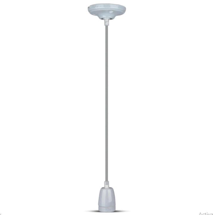 Produktbild V-TAC VT7998GY Porzellan Lampe Hänge Grau (E27)