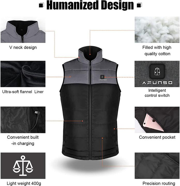 Produktbild Afunso Beheizte Weste (L)