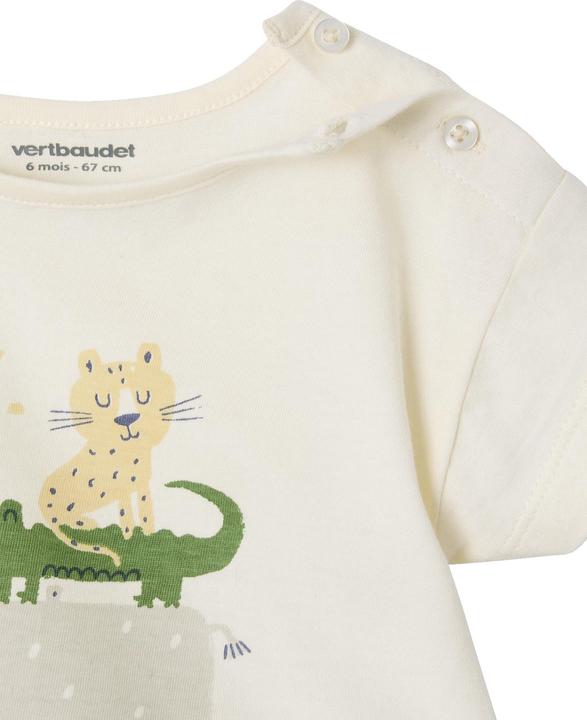 Actual product image Vertbaudet Baby-Set: T-Shirt & Shorts mit Streifenmuster (62)