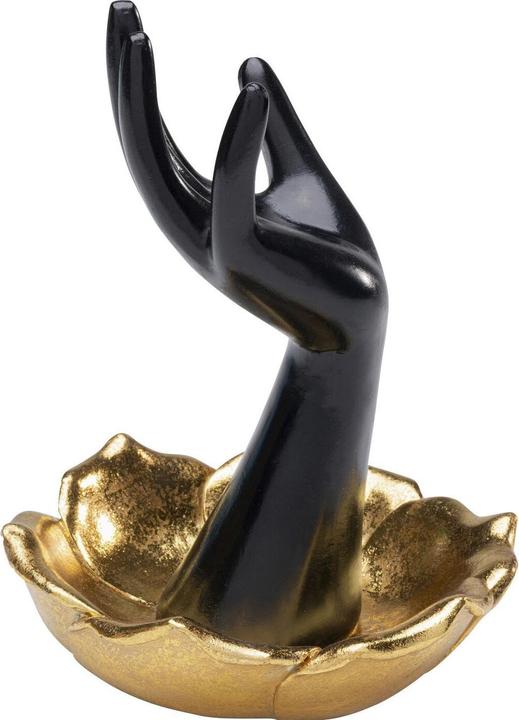 Produktbild Kare Design Schmuckschatulle Hand 18 cm, Schwarz/Gold