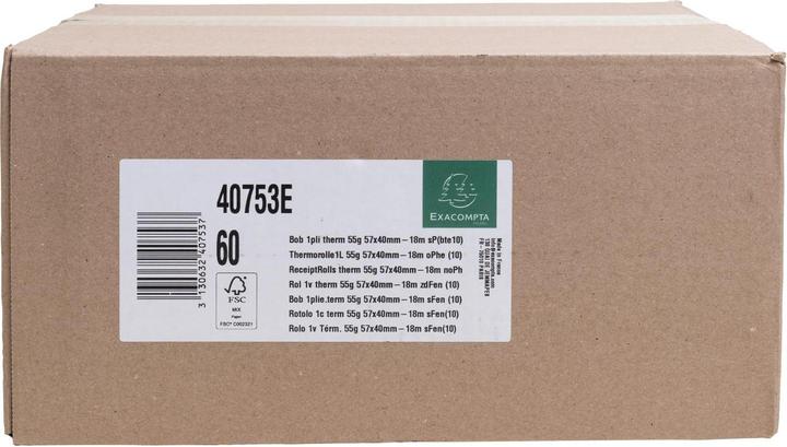 Actual product image Exacompta Thermal roll