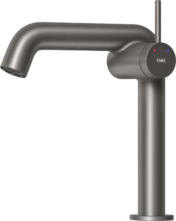 Emke Bathroom tap brass ceramic cartridge aerator Wash basin mixer tap simple installation