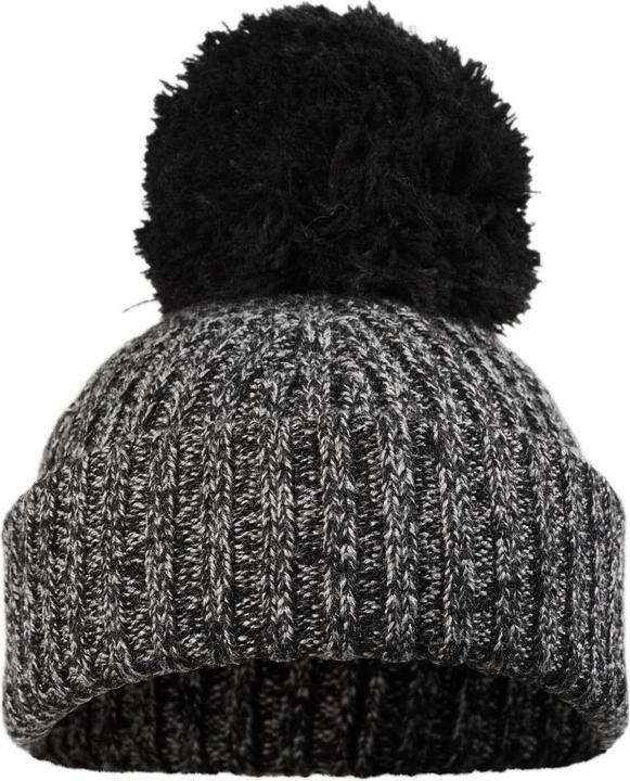 Elodie Beanie Pommel Wollmütze Tweed