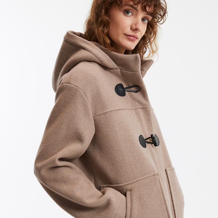 Immagine prodotto La Redoute Collections Halblange Winterjacke im Dufflecoat-Stil (40)