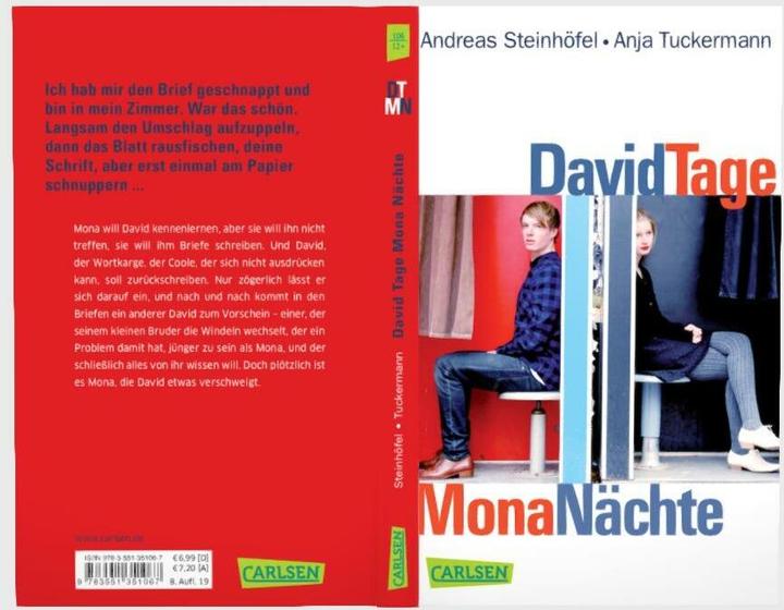 Produktbild David Tage, Mona Nächte (Anja Tuckermann, Andreas Steinhöfel, Deutsch)