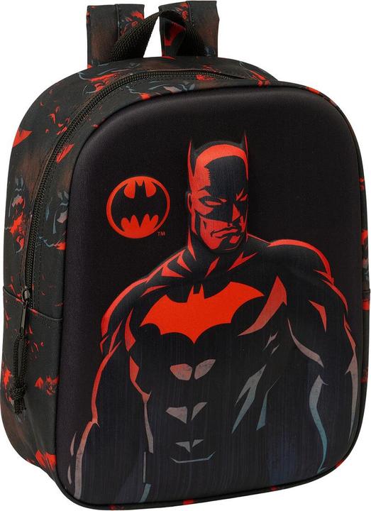 Batman Schulrucksack Schwarz 22 x 27 x 10 cm 3D