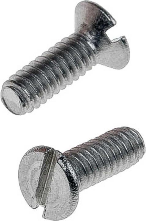 Produktbild Rs Pro Senkkopf Schlitz Schrauben, Edelstahl A2, M2 x 8mm (1 Schrauben pro Stück)