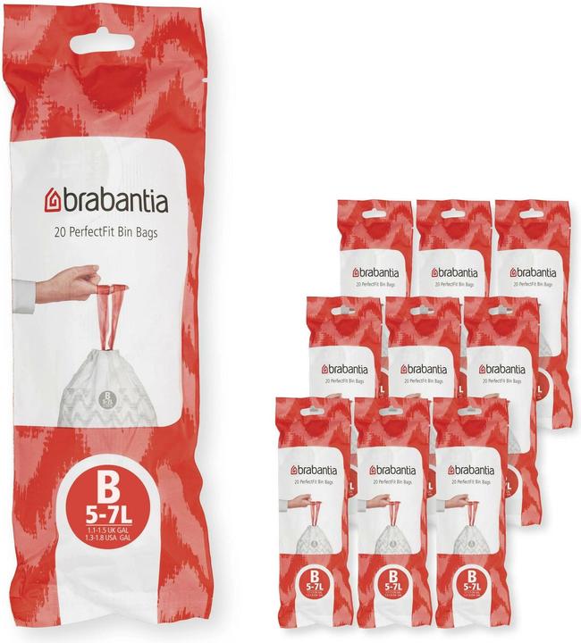 Brabantia Sacs PerfectFit (200 x, 5 l)