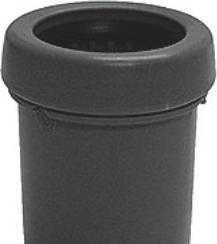 Actual product image Purus JOTIFLEX kort reduction Ø 50-40 mm grå VA-Godkendt (Pipe reduction)