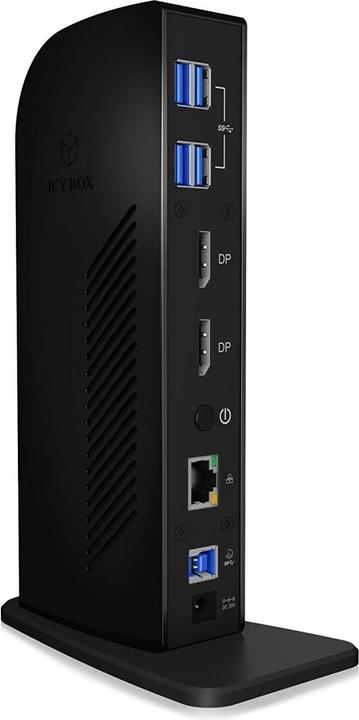 Produktbild Icy Box Ib-Dk2242ac (USB-B, 9 Ports)