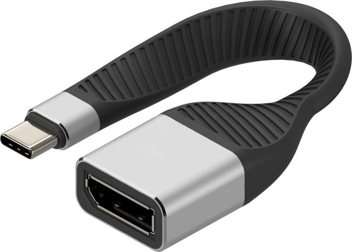 Image du produit Techly Adaptateur type C vers port écran/F flex (USB-C, 13.10 cm)