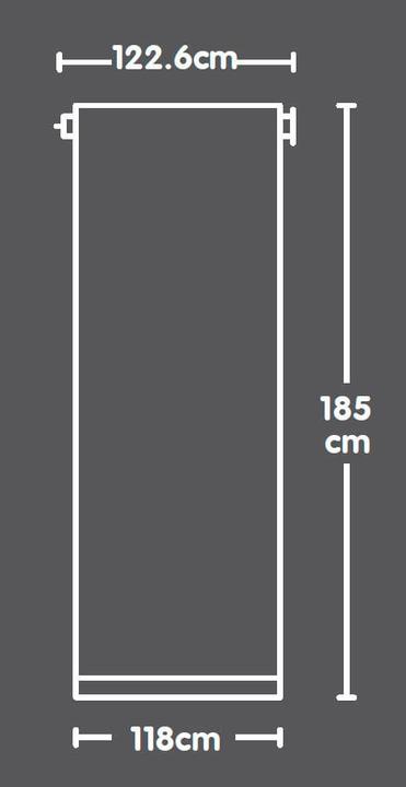 Produktbild micasa Polar (122 x 185 cm)