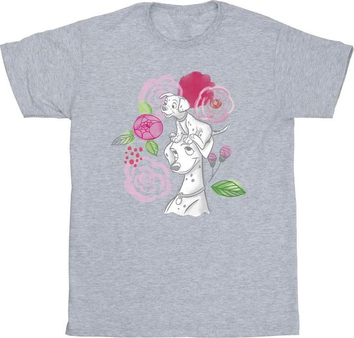 Disney 101 Dalmatians Flowers TShirt