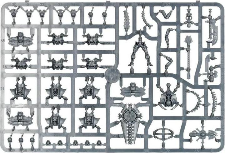 Actual product image Games Workshop Warhammer 40,000 - Necron's Triarch Praetorians (Plastic)