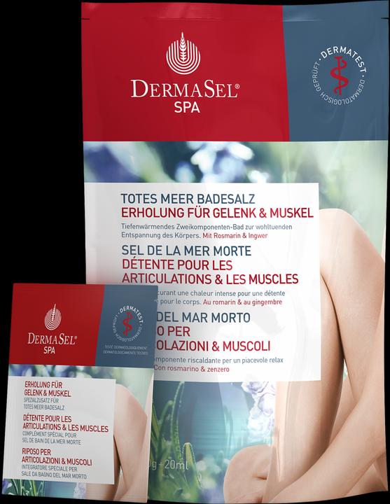 Actual product image DermaSel Joint & muscle bath salts (Bath truffles)