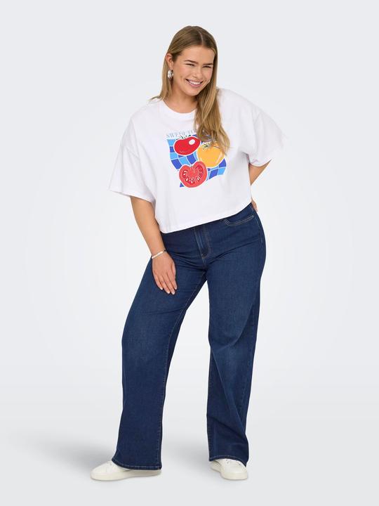 Actual product image Only CARSALLY Mittlere Taille Weiter Beinschnitt Jeans Jeans mit weitem Bein (W44/L32)