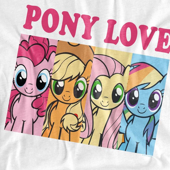 Immagine prodotto My Little Pony Pony Love Maglietta Uomo (4XL)