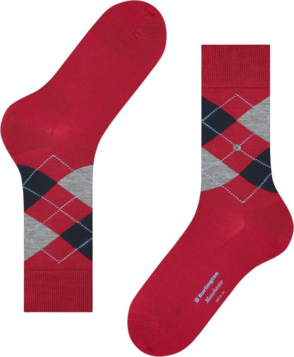 Immagine prodotto Burlington Socken "Manchester" dunkelrot (Confezione singola, 40 - 46)