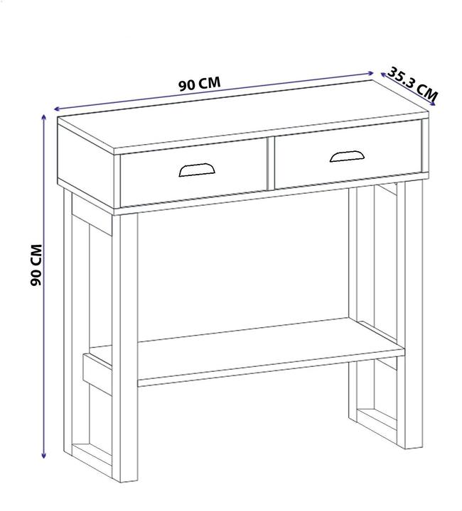 Image du produit Kalune Design Axton (90 x 35 x 90 cm)