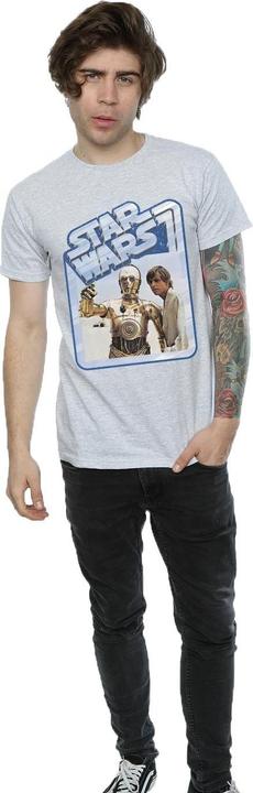Immagine prodotto Star Wars Luke Skywalker And C-3PO Maglietta Uomo (S)