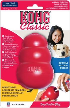 Produktbild KONG Classic (Apportieren, Futterspielzeug Hund, Kauspielzeug Hund)