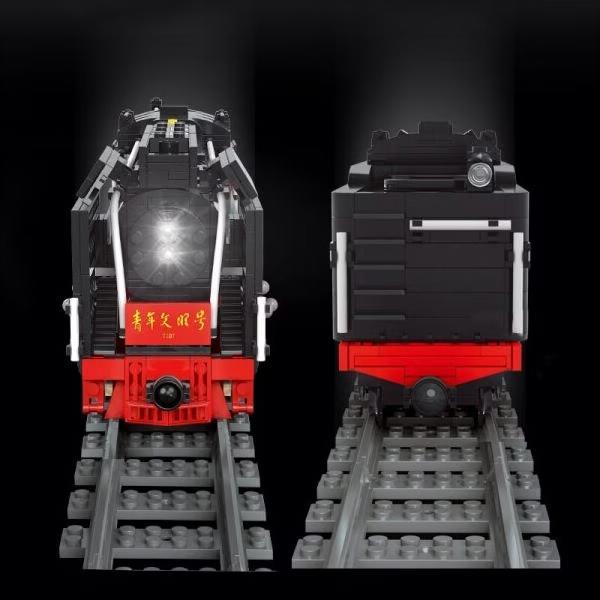 Produktbild Mould King Historische Dampflokomotive