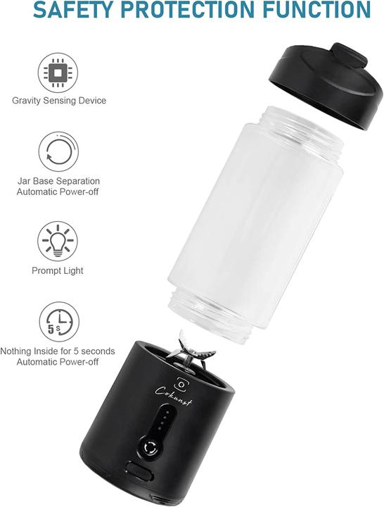 Actual product image Cokunst Portable blender