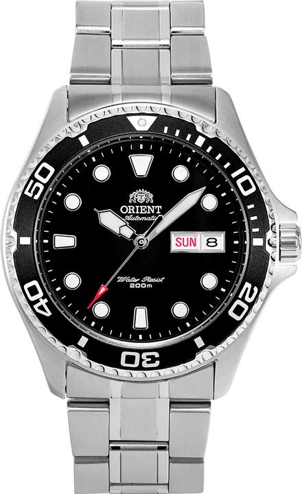 Actual product image Orient Sports Mako 2 & Ray 2 - AA02004B (Diving watch, 41 mm)
