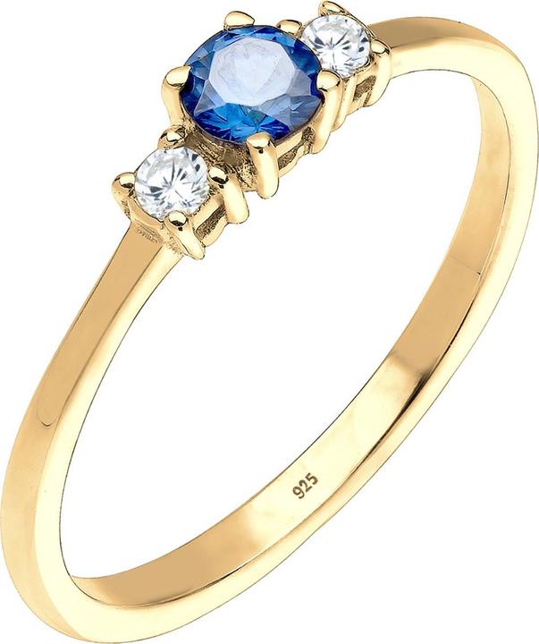 Actual product image Elli Ring Engagement Ring Zirconia 925 Sterling Silver (56, 925 Silver)