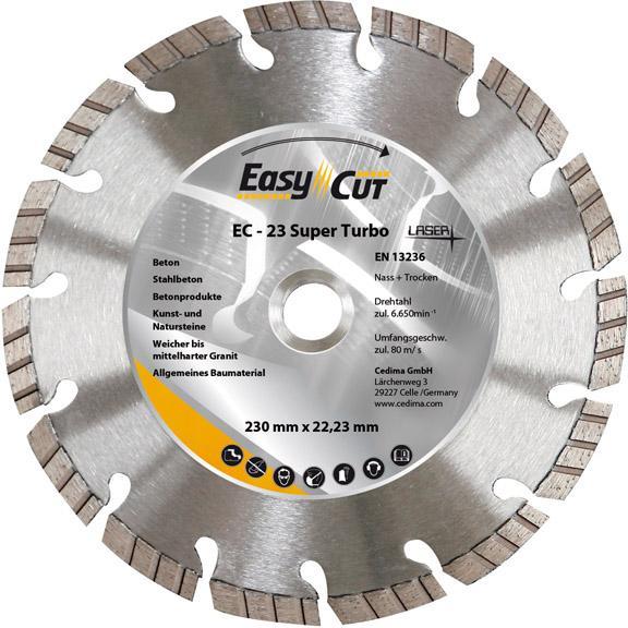 Cedima Disco da taglio diamantato EC-23 segmentato da 150 mm