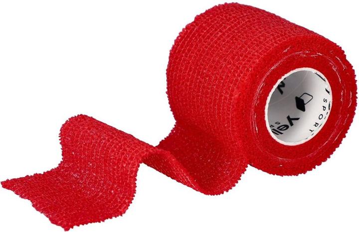 Actual product image Yellow Kohäsive Fixierbinden 5cmx4.5m, rot