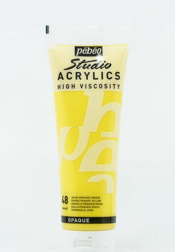 Image du produit Pebeo Acrylique fine Studio Acrylics (Jaune primaire, 250 ml)