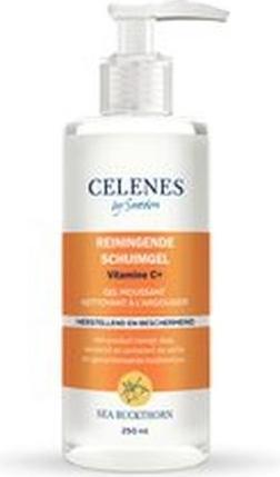 Actual product image Celenes By Sweden Sea Buckthorn Cleansing Foam Gel With Vitamin C, 250ml (Foam, 250 ml)
