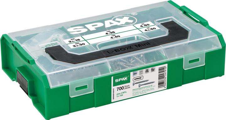 Image du produit Spax L-BOXX (703 Vis par pièce)