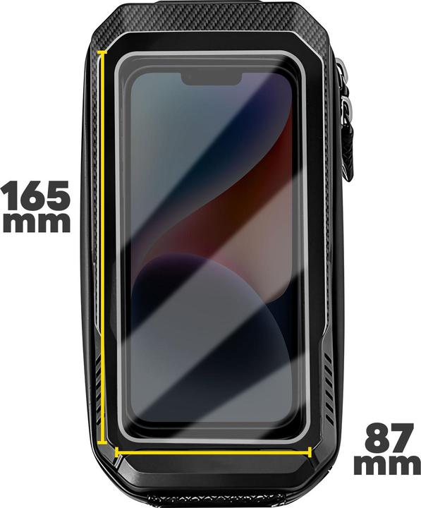 Produktbild Wildman E10 Fahrradtasche, 1L Gesamtvolumen (1 l, Gepäckträgertasche)