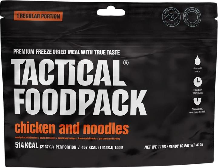 Tactical Foodpack Pollo e tagliatelle (115 g)