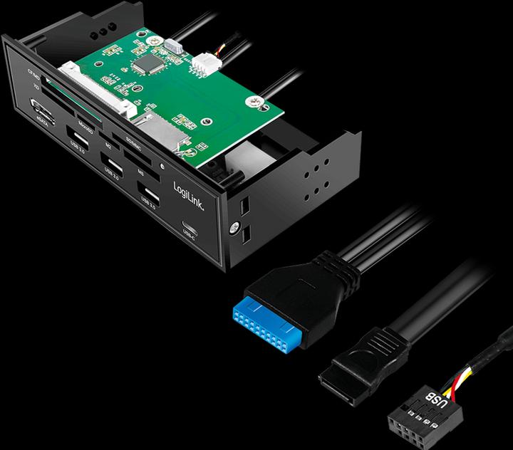 Image du produit LogiLink Multifunktions-Panel (SATA)