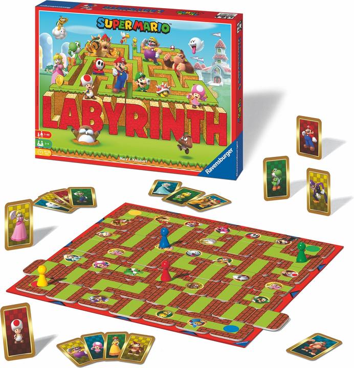 Produktbild Ravensburger Super Mario Labyrinth (Deutsch, Französisch, Niederländisch, Italienisch, Portugiesisch, Englisch)