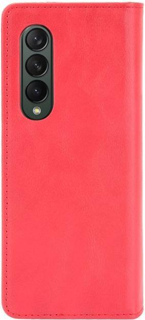 Actual product image MU Classic Retro Leather Bookcover Case (Samsung Galaxy Z Fold3)