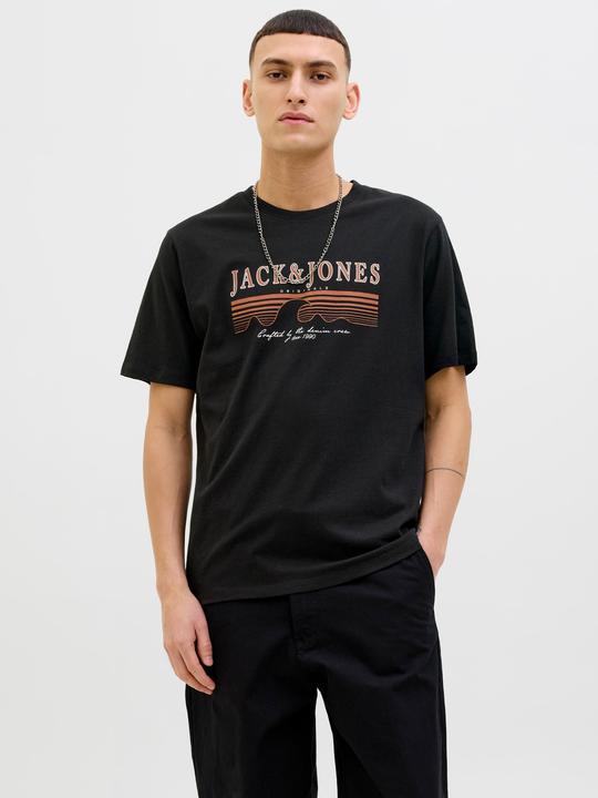 Produktbild Jack & Jones Gedruckt Rundhalsausschnitt T-shirt T-shirt (M)
