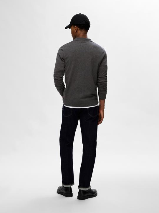 Image du produit Selected Homme Polo à manches longues en tricot (M)