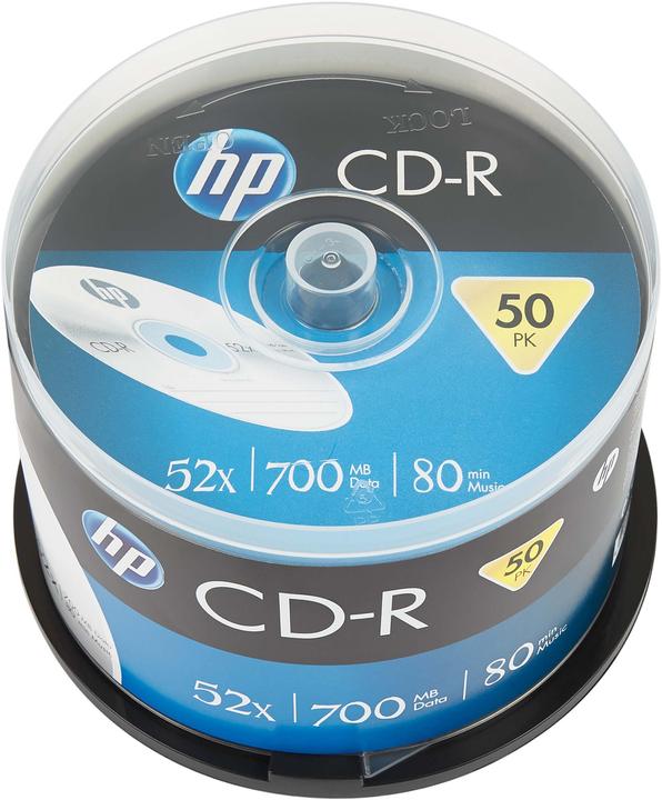 Produktbild HP CDR 52X 50PK cake box 700MB (50 x)