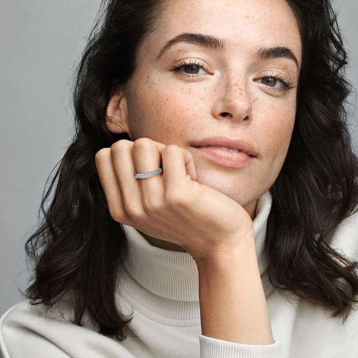 Immagine prodotto Pandora Anello con pavé I-D Signature (52, 925 Argento)