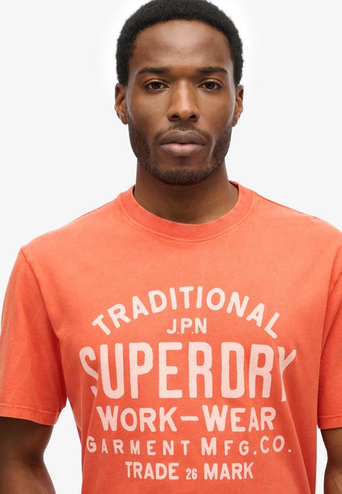 Actual product image Superdry Machined Goods Workwear Tee (L)